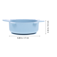 Baby Food Bowl Toddler Suction Bowls for Toddlers 1-3 Silicone Feeding Supplies Child