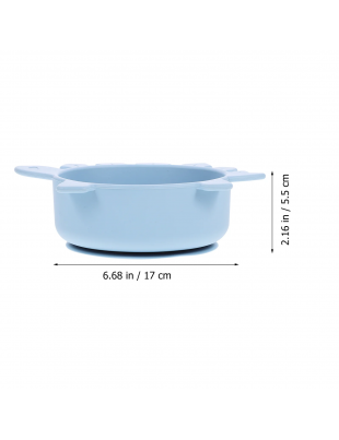 Baby Food Bowl Toddler Suction Bowls for Toddlers 1-3 Silicone Feeding Supplies Child