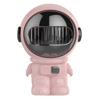 High-powered Stroller Fan for Babies - Rechargeable Portable Handheld Space Astronaut Fan