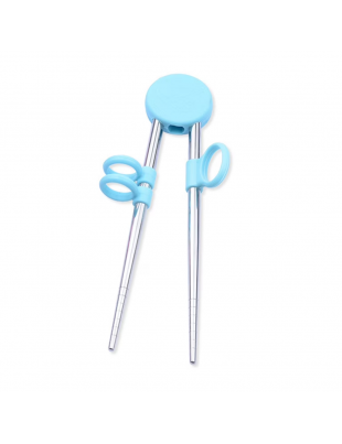 Kids Children Training Chopsticks Learning Chop Sticks Helper Reusable Tableware for Child Beginners