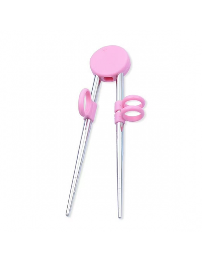 Kids Children Training Chopsticks Learning Chop Sticks Helper Reusable Tableware for Child Beginners