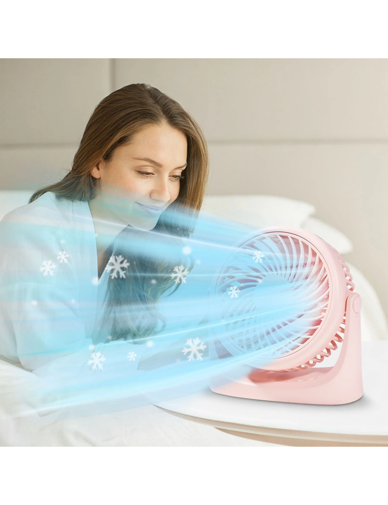 Desktop Fans for Home Multi Functional Desktop Noise Cool Multi-purpose High Wind Power Portable Mini USB Small Fan