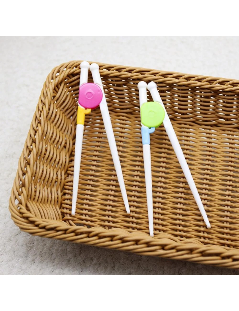 Kids Chopsticks, 2 Pairs Kids Training Chopsticks Toddler Chopsticks for Baby Children